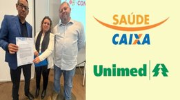 Presidente do SEEB-MT cobra melhorias no Saúde Caixa com entrega de ofício durante mesa de negociação