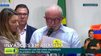 Presidente Lula decreta intervenção federal na segurança do DF