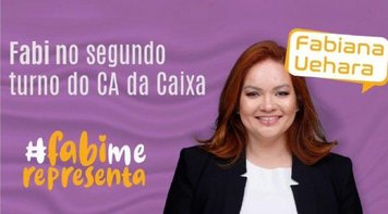 Em primeiro lugar na disputa, Fabiana Uehara vai ao segundo turno da eleição para o CA da Caixa