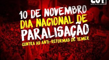 Sexta-feira 10 é dia nacional de mobilização contra a retirada dos direitos trabalhistas