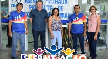 Agência da Caixa é fechada por falta de condições de trabalho e de atendimento