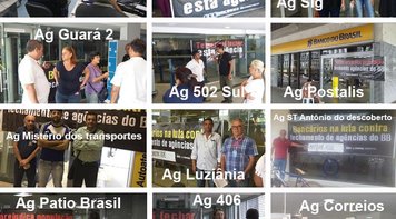 BB: Com apoio dos clientes, bancários param em todo país