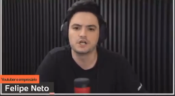 Polícia vai à casa de Felipe Neto e o intima por “crime contra a segurança nacional” por chamar Bolsonaro de “genocida”