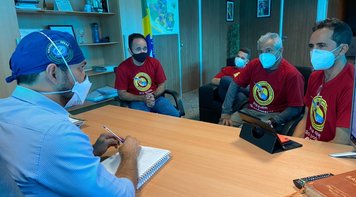 Fetec-CUT/CN reúne-se com secretário de Saúde de Rondônia e defende vacinação já dos bancários