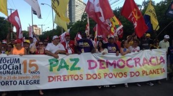 Foi dada a largada: começaram as atividades do Fórum Social Temático 2016