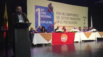 Fórum cobra compromisso do setor financeiro com a paz na Colômbia