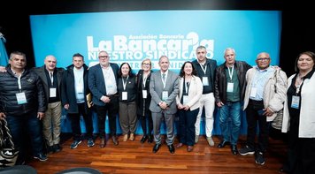 Contraf-CUT participa do 53º Congresso Nacional Bancário da Argentina e reforça solidariedade entre as categorias