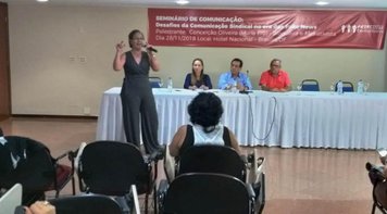 Precisamos disputar o espaço público das redes sociais, diz blogueira em seminário da Fetec-CUT/CN