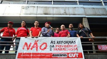 Bancários fazem greve contra Reforma da Previdência no Pará