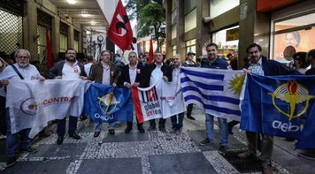 Greve dos bancários recebe apoio internacional
