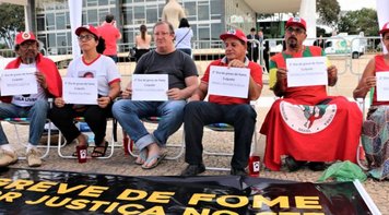 Greve de fome pela liberdade de Lula ganha apoio de centenas de militantes