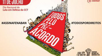 Bancários vão às ruas nesta quarta 11 exigir assinatura de pré-acordo para garantir a CCT 