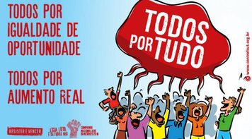 Dia 1º é dia de proposta com aumento real, PLR maior, mais empregos e manutenção dos direitos