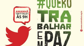 #QueroTrabalharEmPaz: Bancários realizam Twittaço nesta quinta (19)