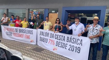 Por democracia e cidadania, bancários fazem atos pelo DF