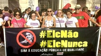 Bolsonaro será o caos para a educação, diz presidente de confederação nacional dos professores