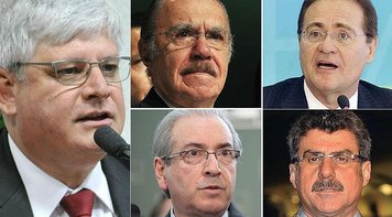 Janot pede prisão de Renan, Jucá, Cunha e Sarney. Decisão será de Zavascki