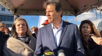 Lula vai entrar com recursos no STF e na ONU por candidatura, diz Haddad