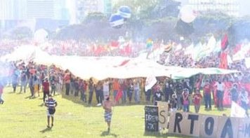 Ante maior marcha da história de Brasília, Temer mostra que é fraco e covarde, diz CUT