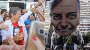 Pesquisa Ibope: Haddad sobe para 19% e consolida 2º lugar. Bolsonaro lidera