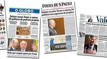 Nem jornais salvam Temer da delação de Machado