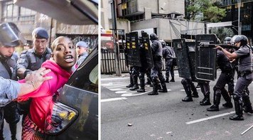 Na capital federal, a adesão à greve foi geral