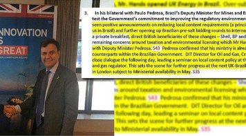 Documento comprova como Temer trabalhava para a Shell