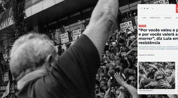 “Por vocês valeu a pena nascer e por vocês valerá a pena morrer”, diz Lula em recado à resistência 