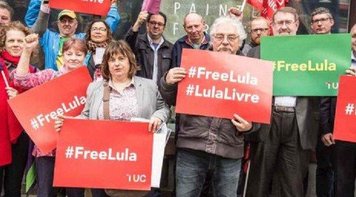 Central sindical britânica TUC pede "Free Lula"