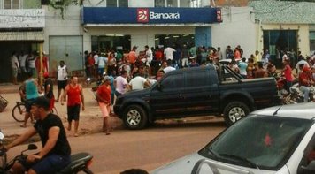 Bancários do Banpará de Concórdia são orientados pelo Sindicato após assalto