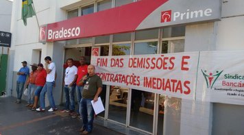Funcionários do Bradesco realizam Dia Nacional de Luta nesta quarta-feira (25)