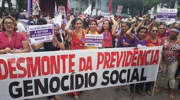 Trabalhadores vão às ruas nesta quarta 15 barrar a reforma da previdência