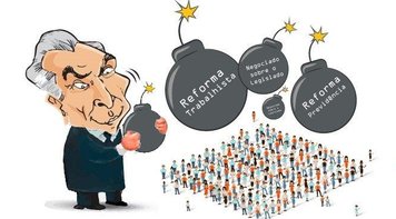 Bomba! Maia engana Centrais e Temer acelera reformas para detonar Lava Jato