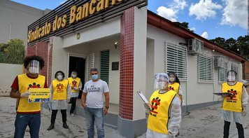Na luta contra o fechamento das agências do Banco do Brasil no Acre 