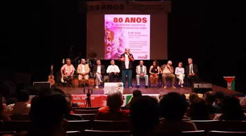Brasília celebra os 80 anos da vitória soviética sobre nazifascismo com ato no Teatro dos Bancários