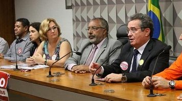 Terça-feira foi de intensa mobilização no Senado contra o PLS 555/2015