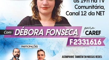 TV Bancários: Presidente do Sindicato conversa com Débora Fonseca sobre eleições para o Caref BB nesta quinta (7)