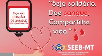Faça sua DOAÇÃO DE SANGUE por agendamento