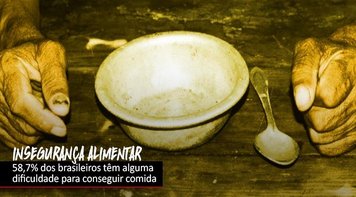 Fome cresce 73% em dois anos no Brasil e já atinge 33 milhões de brasileiros