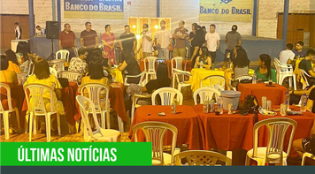 Confraternização do Sindicato dos Bancários em Cruzeiro do Sul