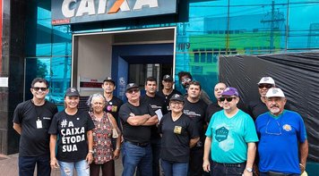 Bancários da Caixa se mobilizam contra o desmonte do banco