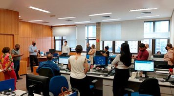 Candidato da chapa “Unidos por uma Cassi Solidária” visita agências de Campo Grande