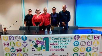 SEEBCG-MS participa de conferência sobre a saúde e o trabalho bancário