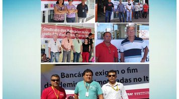 Com apoio do Sindicato, bancários do Itaú adiam abertura de agências contra demissões
