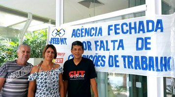 Seeb/MT fecha agência do Itáu com forte cheiro de cola