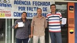 Sindicato fecha agência do Itaú por falta de condições de trabalho adequadas