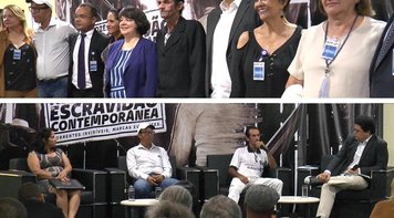 Junto com vítimas de trabalho escravo, Sindicato participa de evento no MPF