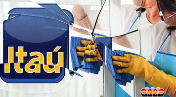Itaú firma contrato em que zeladoras tem menos de três horas para limpeza das agências