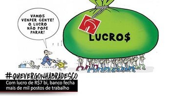 Bradesco já lucrou mais de R$7 bi em 2022 e fechou 1.199 postos de trabalho