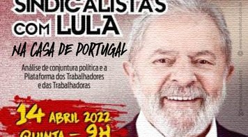 Ex-presidente Lula recebe a Pauta da Classe Trabalhadora para as eleições 2022